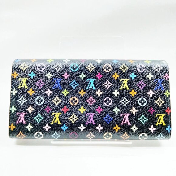 Louis Vuitton LV Long Wallet Black Monogram MultiColor 597-070925 - Picture 2 of 9
